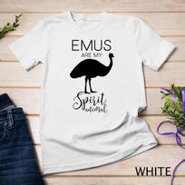 Retro Emu Present Vintage Ostrich Flightless Bird 80s Sun Unisex T-shirt 150 white