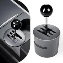 Cup Holder Shifter For Tesla Model 3, Model Y Accessories, Creative Fidget Toy, Manual Gear Stick Control Sense, Rediscover Mechanical Feel, Black juoda