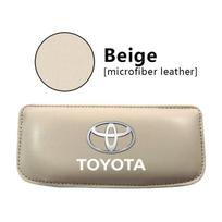Odinė kelio pagalvėlė Automobilio salono pagalvė Patogi elastinga pagalvėlė Toyota GT86 Corolla Yaris Auris RAV4 Prius CHR Camry TRD beige