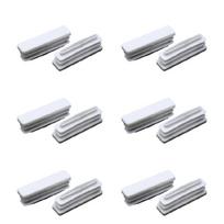 Kvadratinis plastikinis kištukas vamzdžio dangtelis vamzdelio galinis dangtelis tvoros stulpo vamzdelio apdaila baldų reguliuojamas kojelės veržlės kištukas 10x40mm