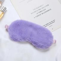 1 vnt. pliušinė miego kaukė akims suaugusiems, geresniam miegui, nepraleidžianti šviesos, naktinė akių uždanga, minkšti ir odai draugiški šilkiniai akių pleistrai, sveikatos priežiūra 9 gray