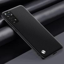 Luxury PU Leather Case For Xiaomi Redmi Note 11S 11 Pro Back Cover Matte Silicone Protection Phone Case For Redmi Note 11E Pro Redmi Note 11 Pro 5G matinė juoda spalva