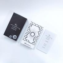12*7cm Wandering Moon Tarot Deck 78 Pcs Tarot Cards white