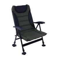 Reclining All-Terrain Portable Fishing Chair: Multi-purpose, Folding, Convenient for Outdoor Use black