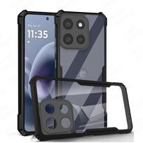 Acrylic Transparent Shockproof Case For Motorola Moto G86 Airbags TPU+PC Hybrid Hard Back Cover MotoG86 G56 MotoG56 G 86 56 5G Pc + tpu&Motorola Moto G86