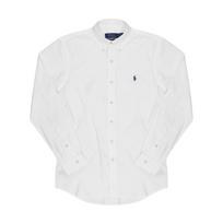 Polo Ralph Lauren Men Pony Poplin Custom Fit Shirt 710928255002 710928255002 (M) white