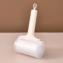 Washable Strong Adhesive Pet Hair Remover Lint Roller with Cover white