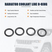 4x aušinimo skysčio žiedas Durango Charger Challenger/Grand Cherokee 5.7L ir 6.4L gray