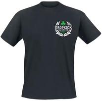 Dropkick Murphys Minimal Shamrock Crest T-shirt Casual Laurel Print Cotton Tee Unisex Streetwear Black Top L black