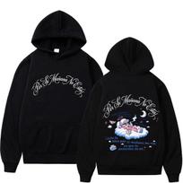 Omar Courtz Por Si Manana No Estoy Tour 2026 Merch Hoodie Men Woman Aesthetic Trend Fashion Sweatshirt Winter Casual Pullover M black