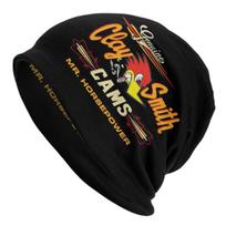 Custom Clay Smith Cams Mr Horsepower Skullies Beanies Caps Winter Warm Knitting Hat Adult Unisex Made In The USA Bonnet Hats Beanies Hat black
