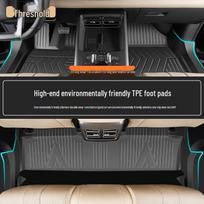 Full Coverage TPE Floor Mats for 26 BYD Song PRO Models - Custom Car Carpet Accessories gray