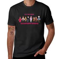 Ponas Bennas ir Parduotuvės savininkas. Tarsi stebuklingai T-shirt mielos viršutinės dalys sunkaus audinio greitai džiūstanti hipių drabužiai vyriški drabužiai L black