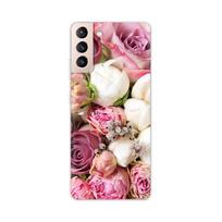 for Samsung Galaxy S21 Ultra Case Soft Silicon TPU Phone Back Case Cover for Samsung Galaxy S21 Plus 5G S 21 Silicone Phone Case S21 beige