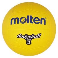 Rankinio kamuolys Molten Dodgeball DB2-Y, 2 dydis, geltona sp.