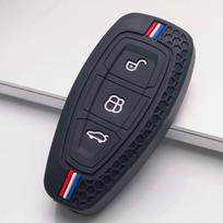 Key Fob Cover for Ford Escape Focus Edge Expedition Explorer Flex Taurus Fusion Anti-Scratch Surface Shockproof Structure Soft Grip Texture juoda