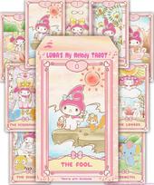 Luna's My Melody Tarot, Rider leidimas, draugiškas pradedantiesiems, mielas [Sanrio] pink
