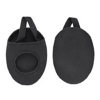 1 Pair Winter Overshoes Protectors Windproof Toe Warmer Cycling Shoe Toe Cover Watertight Shoe Cover Cycling Toe Warmer 1 black