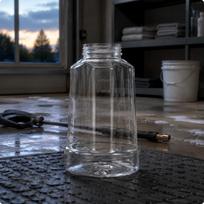 Putų buteliukas automobilių plovimui Keičiamas priedas Slėginio plovimo dozatorius Keli dizainai Transparent 1L Ta-2