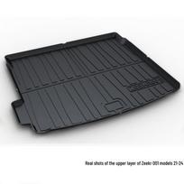 Custom TPE Trunk Mat for ZEEKR 001, 009, 007, 7X - Tailored Car Accessory Exclusive to Vehicle black
