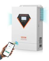 Hibridinis saulės inverteris 6000 W, 48 V DC į 230 V AC, MPPT 120 A, Wi-Fi