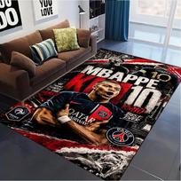 Mbappé kilimas svetainei, miegamajam, namų sofos dekoravimui, vaikų žaidimų neslystantis grindų kilimėlis 70x100cm( 27x39in )