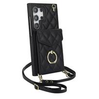 Crossbody Phone Case for Samsung Galaxy S23 S21 FE S25 Edge S24 S26 Ultra S22 Plus A16 A55 A15 A54 Wallet with Card Holde Cover Galaxy A53