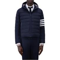 THOM BROWNE 4 Bar Padded Jacket MJD087X-07259-415 5 black