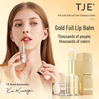 TJE 24K Gold Foil Color-Changing Lip Balm 1 Stick beige