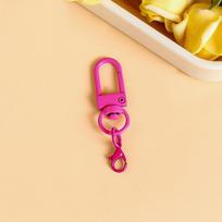 Maca Color Baked Paint Lobster Clasp Door Buckle Keychain Bag Pendant Accessories beige