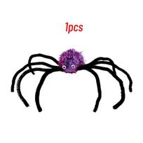 Halloween Spider Hair Ornaments Diy Spider Leg Design Hair Clips For Women And Girls violetinė
