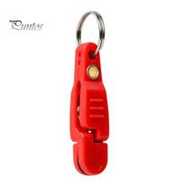 Fishing Kite Clips Heavy Tension Snap Release Clip, Plastic Padded Clip Line Tensioner for Weight Planer Board, Kites, Downrigger, Trolling raudona