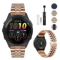 22 mm metalinė apyrankė, skirta Garmin Forerunner 255 265 955 965 745, keičiama nerūdijančio plieno apyrankė, skirta Garmin Vivoactive 4/Venu 3 Garmin Venu 3-2 black
