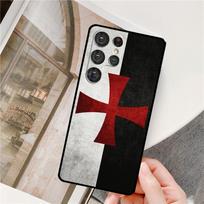 Templar Knight For Samsung Galaxy S22 Ultra S21 Ultra Note 20 S20 FE S8 S9 S10 Note 10 Plus Phone Case Galaxy S8 black