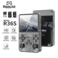 HappyJoe R36S, 128GB, Black, 20000+ Games, 3.5" IPS Screen, Linux