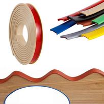 U-Shape Edge Banding, TPE Self Adhesive Veneer Edging Trim Flexible Edge Protector, DIY Furniture Edge Strip For Countertop U