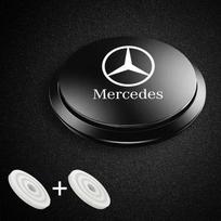 Automobilio oro gaiviklis Prietaisų skydelio skonio kvepalai Lėkštės formos kvapas Dekoracija Mercedes Benz B/C/E/S klasės A klasės C200L GLC GLK CLA GLA juoda