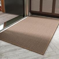 Simple air dust removal entry door mat entry door woven carpet porch wear resistant dirty mat 60x90cm
