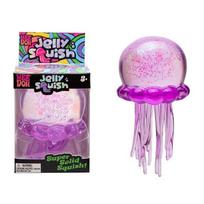 New selling jellyfish and squid toys, jelly squeezing and stress relief, rocking tentacle pinching and music toys with color box pink