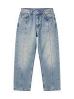 Kleidermafia Džinsai 'Front Line Baggy Jeans - Light Blue' šviesiai mėlyna