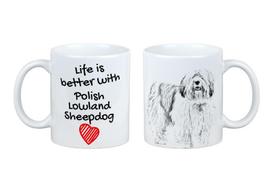 Polish Lowland Sheepdog, PON, Valee Sheepdog – Cup with a dog, cup with a photo | Art-Dog