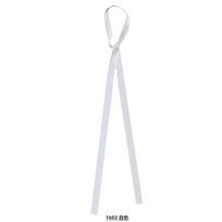 Platus Ilgas Šilkinis Skara Vienspalvė Moteriška Kaklaskarė Būtina derinti su baltiniais Moteriškas Diržas Plona Juostelės Skara 90cmx5cm&Adult white
