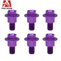 M6*12 Motocross Front Fork Guard Bolt Screw For KTM EXC EXCF XCW XCFW SX SXF XC XCF TPI Six Days 125 250 350 450 500 2000-2024 Purple 6pcs