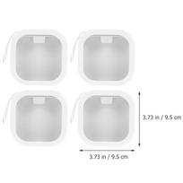 4Pcs Hair Tie Organizer Box Portable ABS Tpe Hair Accessories Storage Holder for Scrunchies Bobby Pins Jewelry Rings Watches