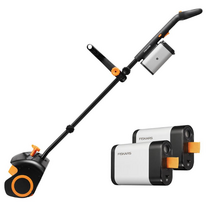 Akumuliatorinis sniego kastuvas Fiskars PowerTools eSnowShovel 1087287 + 2 akumuliatoriai