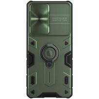 NILLKIN slankiojančio dangtelio dėklas, skirtas Samsung Galaxy S21 Ultra, žiedo laikiklio dėklas, skirtas Galaxy S21 5G 2026, dizainerio dėklas, atsparus smūgiams, skirtas S21+ for Galaxy S22 Ultra žalia
