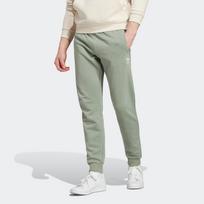 Adidas Originals ESSENTIALS Knitted Sweatpants Men's Dusty Green Moderate Cuffed Pants HR2968 L gray