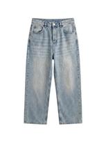 Kleidermafia Džinsai 'Relax Baggy Washed Jeans - Dark Blue' tamsiai mėlyna