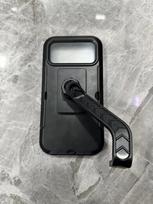 2026 Hot Selling Handlebar Bicycle Mobile Phone Holder Mountain Bike Waterproof Phone Case for 4-6.5 Inch Smartphone Manual clip gray