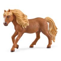 Schleich Horse Club Iceland Pony Ages Realistic Horse Animal Toy 13943 (Male) Figure, 6+,